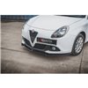 Maxton - Lame Du Pare-Chocs Avant V.3 Alfa Romeo Giulietta Noir Brillant