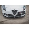 Maxton - Lame Du Pare-Chocs Avant V.3 Alfa Romeo Giulietta Noir Brillant