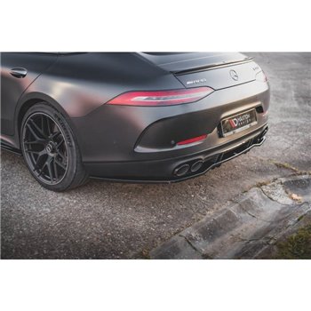 Maxton - Arriere Lame (avec une barre verticale) Mercedes-AMG GT 53 4-Door Coupe X290 Noir Brillant