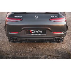 Maxton - Arriere Lame (avec une barre verticale) Mercedes-AMG GT 53 4-Door Coupe X290 Noir Brillant