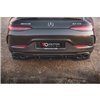 Maxton - Arriere Lame (avec une barre verticale) Mercedes-AMG GT 53 4-Door Coupe X290 Noir Brillant