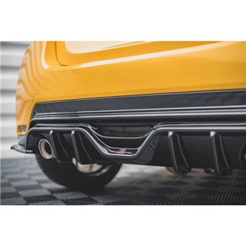 Maxton - Rajout Du Pare-Chocs Arriere Toyota GR Yaris Mk4 Noir Brillant