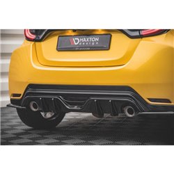 Maxton - Rajout Du Pare-Chocs Arriere Toyota GR Yaris Mk4 Noir Brillant