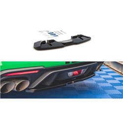 Maxton - Arriere Splitter Ford Mustang GT Mk6 Facelift Noir Brillant