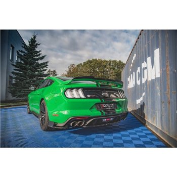 Maxton - Arriere Lame Ford Mustang GT Mk6 Facelift Noir Brillant