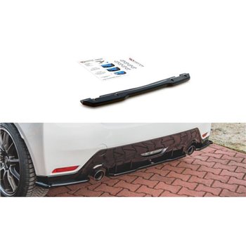 Maxton - Arriere Splitter Toyota GR Yaris Mk4 Noir Brillant