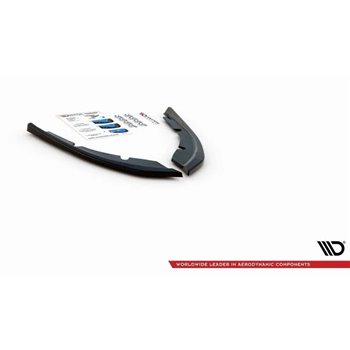 Maxton - Lames De Pare-Chocs Arrière Latérales Peugeot 308 SW Mk2 Noir Brillant