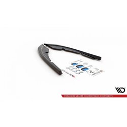 Maxton - Lames De Pare-Chocs Arrière Latérales Peugeot 308 SW Mk2 Noir Brillant