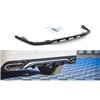 Maxton - Arriere Splitter (avec une barre verticale) Volvo XC60 Mk2 R-Design Noir Brillant
