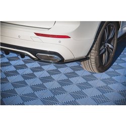 Maxton - Arriere Lame (avec une barre verticale) Volvo XC60 Mk2 R-Design Noir Brillant