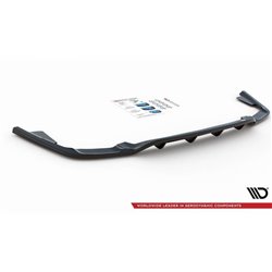 Maxton - Arriere Lame (avec une barre verticale) Volvo XC60 Mk2 R-Design Noir Brillant