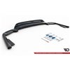 Maxton - Arriere Lame (avec une barre verticale) Volvo XC60 Mk2 R-Design Noir Brillant