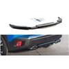 Maxton - Arriere Splitter (avec une barre verticale) Peugeot 2008 Mk2 Noir Brillant