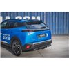 Maxton - Arriere Lame (avec une barre verticale) Peugeot 2008 Mk2 Noir Brillant