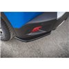 Maxton - Arriere Lame (avec une barre verticale) Peugeot 2008 Mk2 Noir Brillant