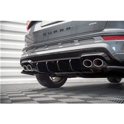 Maxton - Rajout Du Pare-Chocs Arriere Cupra Ateca Mk1 / Mk1 Facelift Noir Brillant