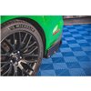 Maxton - Lames De Pare-Chocs Arrière Latérales V.1 + Ailerons Ford Mustang GT Mk6 Facelift Noir Brillant