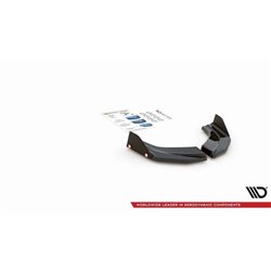 Maxton - Lames De Pare-Chocs Arrière Latérales V.6 + Ailerons Hyundai I30 N Mk3 Hatchback Noir Brillant