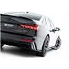 Maxton - Lames De Pare-Chocs Arrière Latérales Audi A6 S-Line / S6 C8 / C8 Facelift Noir Brillant