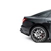 Maxton - Lames De Pare-Chocs Arrière Latérales Audi A6 S-Line / S6 C8 / C8 Facelift Noir Brillant
