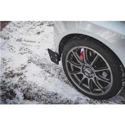 Maxton - Lames De Pare-Chocs Arrière Latérales V.2 + Ailerons Toyota GR Yaris Mk4 Noir Brillant