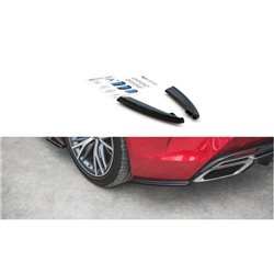 Maxton - Lames De Pare-Chocs Arrière Latérales Lexus LC 500 Noir Brillant