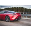 Maxton - Lames De Pare-Chocs Arrière Latérales Lexus LC 500 Noir Brillant