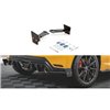 Maxton - Lames De Pare-Chocs Arrière Latérales + Ailerons V.4 Toyota GR Yaris Mk4 Noir Brillant