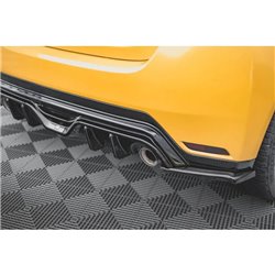 Maxton - Lames De Pare-Chocs Arrière Latérales V.3 Toyota GR Yaris Mk4 Noir Brillant