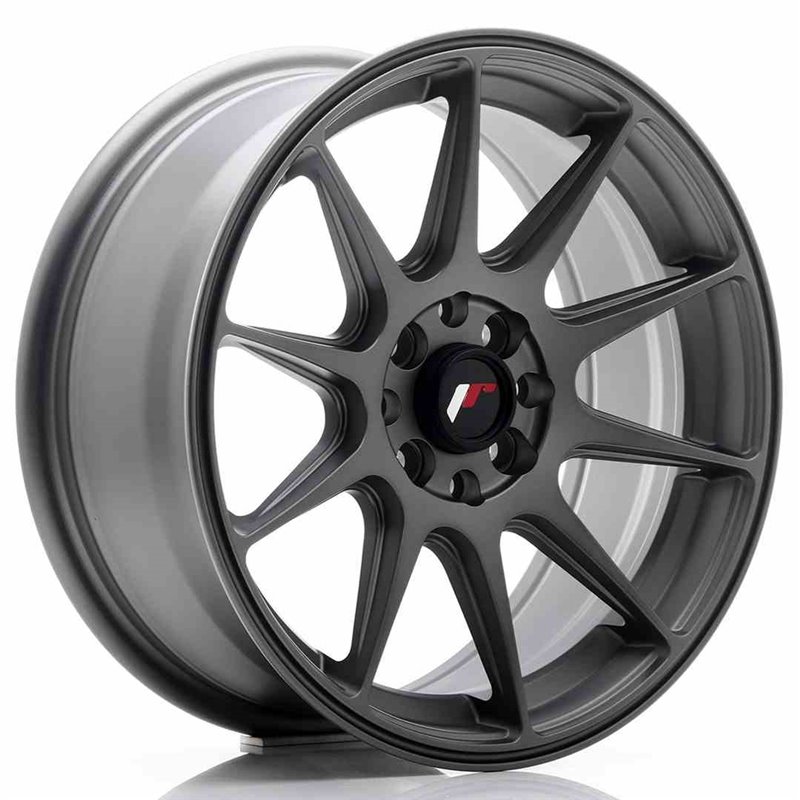 JR Wheels JR11 16x7 ET30 4x100/114 Matt Gun Metal JR Wheels JR11 16x7 ET30 4x100/114 Matt Gun Metal
