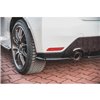 Maxton - Lames De Pare-Chocs Arrière Latérales V.1 Toyota GR Yaris Mk4 Noir Brillant