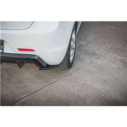 Maxton - Lames De Pare-Chocs Arrière Latérales V.3 Alfa Romeo Giulietta Facelift Noir Brillant