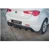 Maxton - Lames De Pare-Chocs Arrière Latérales V.3 Alfa Romeo Giulietta Facelift Noir Brillant