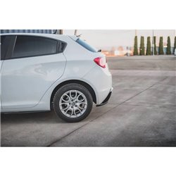 Maxton - Lames De Pare-Chocs Arrière Latérales V.3 Alfa Romeo Giulietta Facelift Noir Brillant