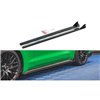 Maxton - Rajouts Des Bas De Caisse Ford Mustang GT Mk6 Facelift Noir Brillant