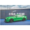Maxton - Rajouts Des Bas De Caisse Ford Mustang GT Mk6 Facelift Noir Brillant