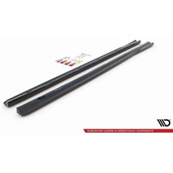 Maxton - Rajouts Des Bas De Caisse Peugeot 308 SW Mk2 Noir Brillant