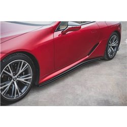 Maxton - Rajouts Des Bas De Caisse Lexus LC 500 Noir Brillant
