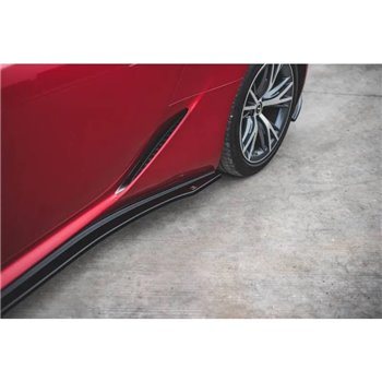 Maxton - Rajouts Des Bas De Caisse Lexus LC 500 Noir Brillant