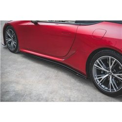 Maxton - Rajouts Des Bas De Caisse Lexus LC 500 Noir Brillant