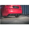 Maxton - Lames De Pare-Chocs Arrière Latérales Peugeot 308 GT Mk2 Facelift Noir Brillant