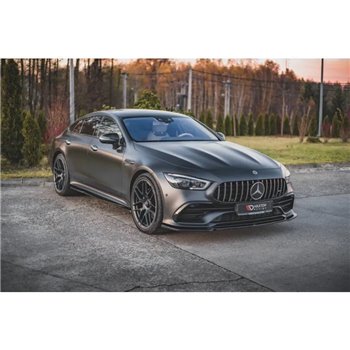 Maxton - Rajouts Des Bas De Caisse Mercedes-AMG GT 53 4-Door Coupe X290 Noir Brillant
