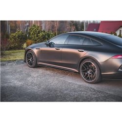 Maxton - Rajouts Des Bas De Caisse Mercedes-AMG GT 53 4-Door Coupe X290 Noir Brillant
