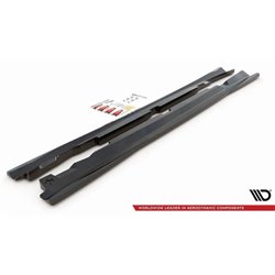 Maxton - Rajouts Des Bas De Caisse Mercedes-AMG GT 53 4-Door Coupe X290 Noir Brillant