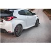 Maxton - Rajouts Des Bas De Caisse V.2 + Ailerons Toyota GR Yaris Mk4 Noir Brillant