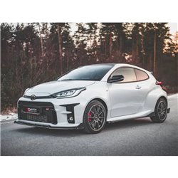 Maxton - Rajouts Des Bas De Caisse V.2 + Ailerons Toyota GR Yaris Mk4 Noir Brillant