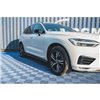 Maxton - Rajouts Des Bas De Caisse Volvo XC60 Mk2 R-Design Noir Brillant