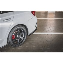 Maxton - Lames De Pare-Chocs Arrière Latérales V.1 Skoda Octavia RS Liftback / Combi Mk4 Facelift 