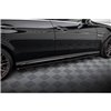 Maxton - Rajouts Des Bas De Caisse Mercedes-Benz E63 AMG / AMG-Line Sedan W212 Facelift Noir Brillant