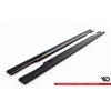 Maxton - Rajouts Des Bas De Caisse Mercedes-Benz E63 AMG / AMG-Line Sedan W212 Facelift Noir Brillant
